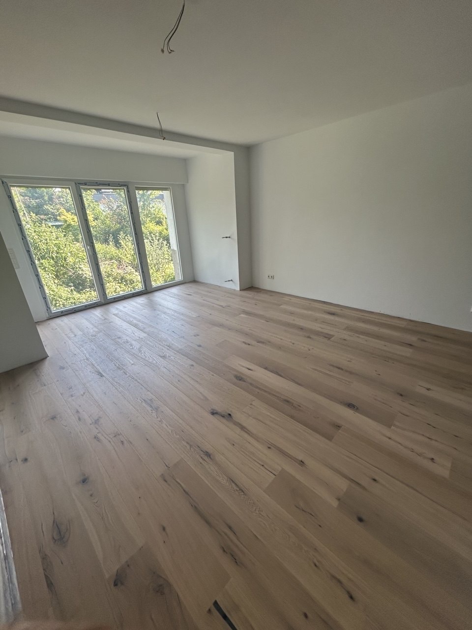 Parkettverlegung in Ratingen NRW im fertiggestellten Wohnraum
